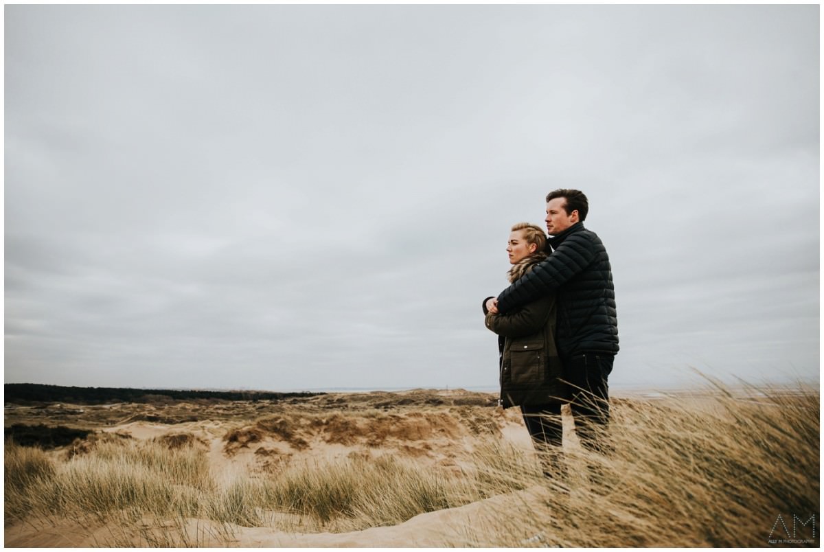 A Pre-Wedding Shoot At Formby Beach With Katie & Andy 1 Stunning pre-wedding photography at Formby beach.