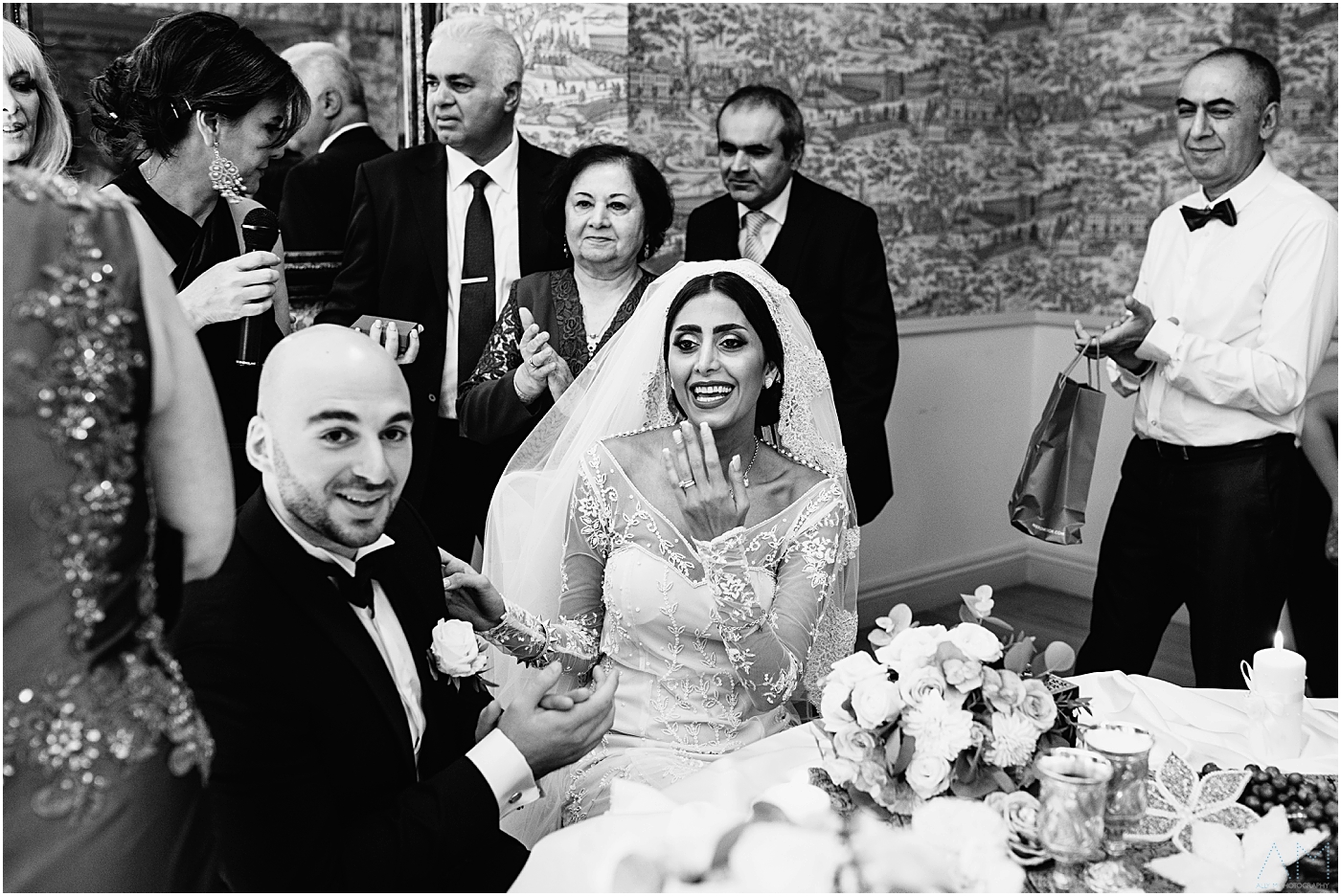 Iranian wedding ceremony