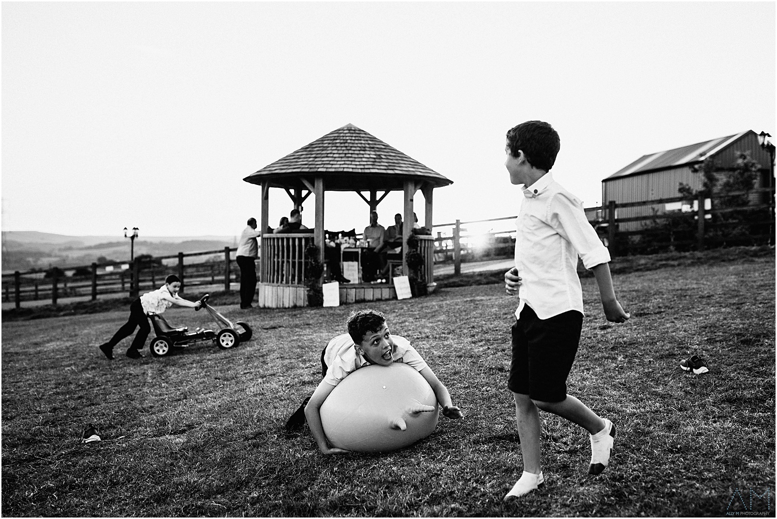 Kids paying