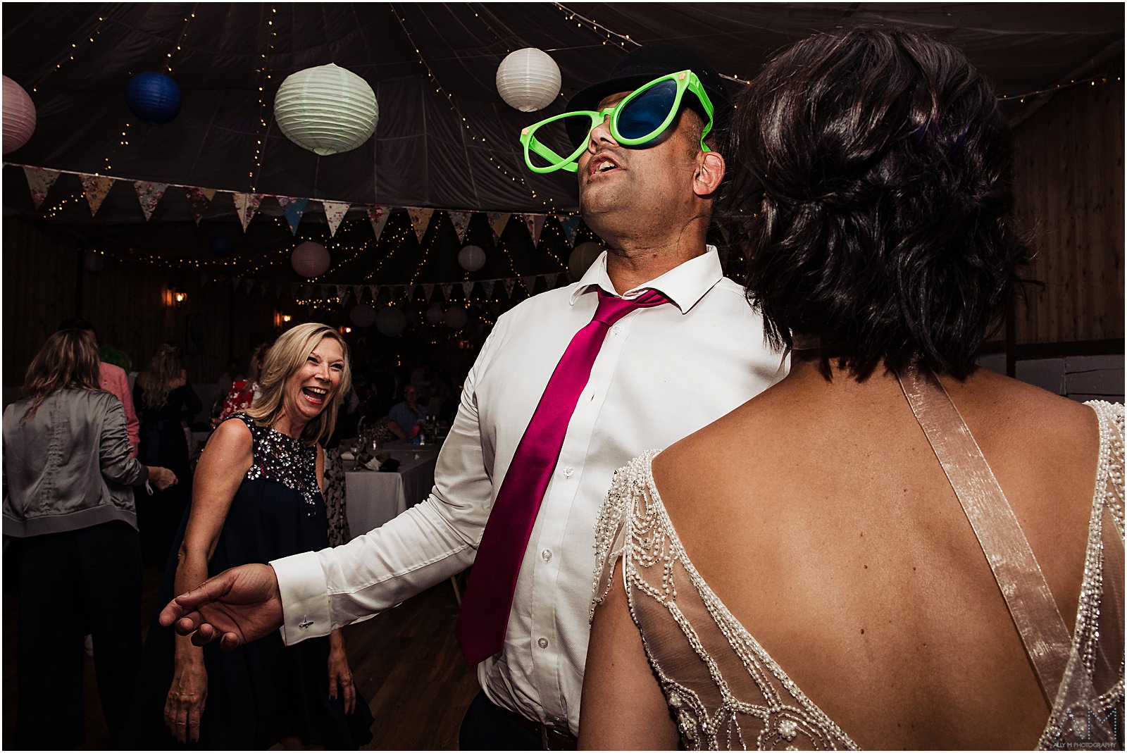 Dancing in fancy dress