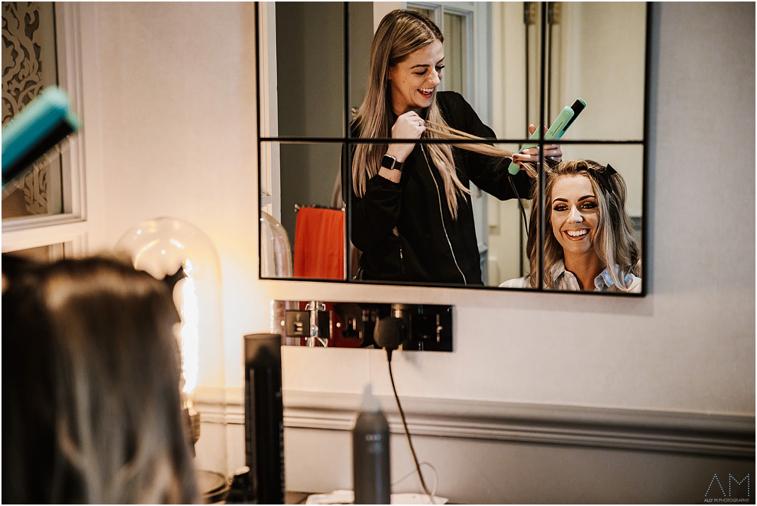 Bridal prep at King Street Townhouse