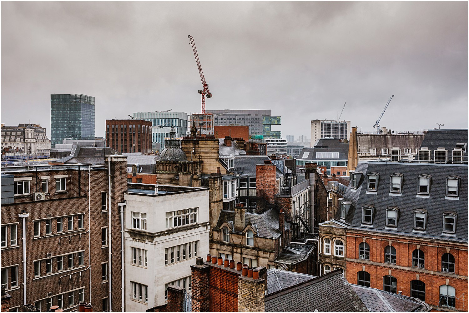 Manchester rooftops