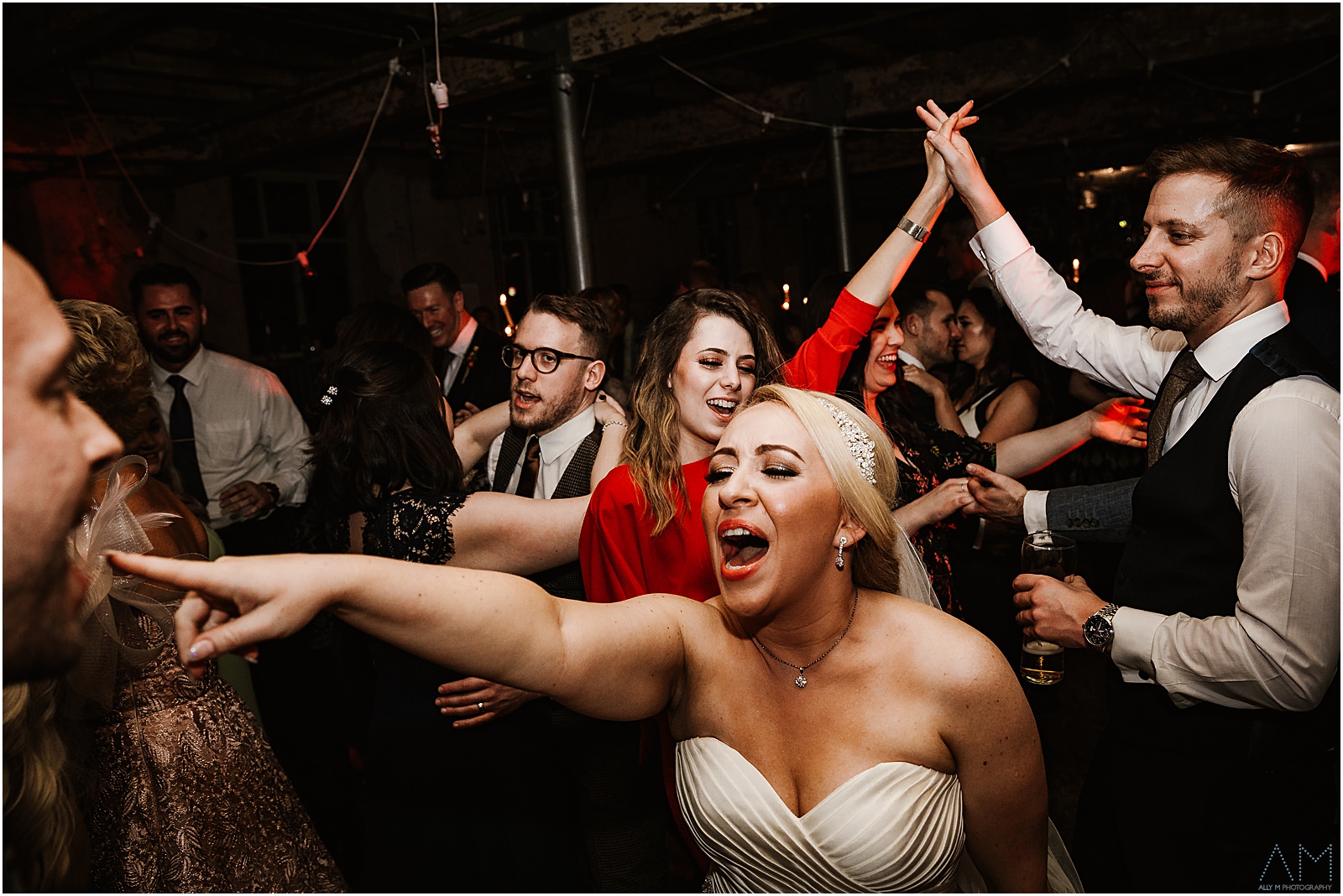 Holmes Mill Wedding | Gabby & Paul 38 Wedding party at Holmes Mill