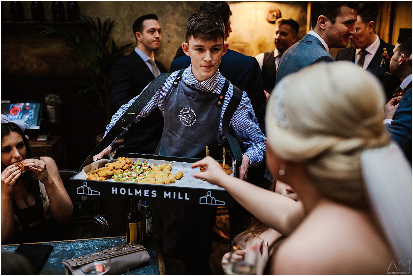 Holmes Mill Wedding | Gabby & Paul 21 Food at Holmes Mill