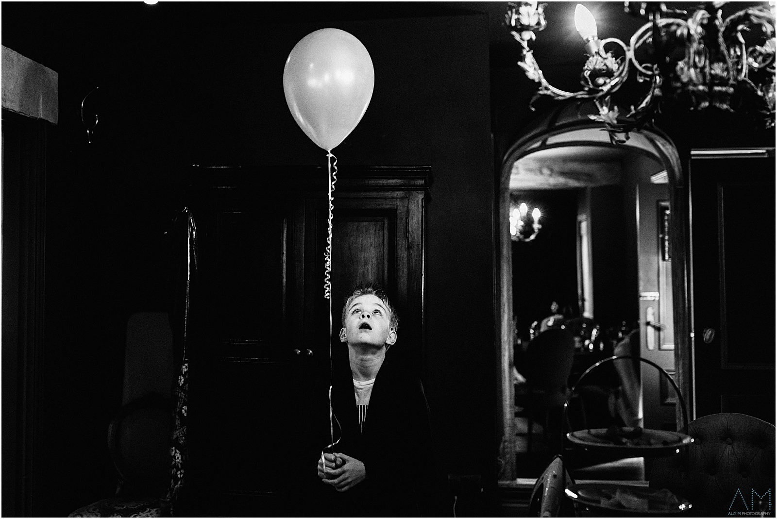 Little boy with a balloon