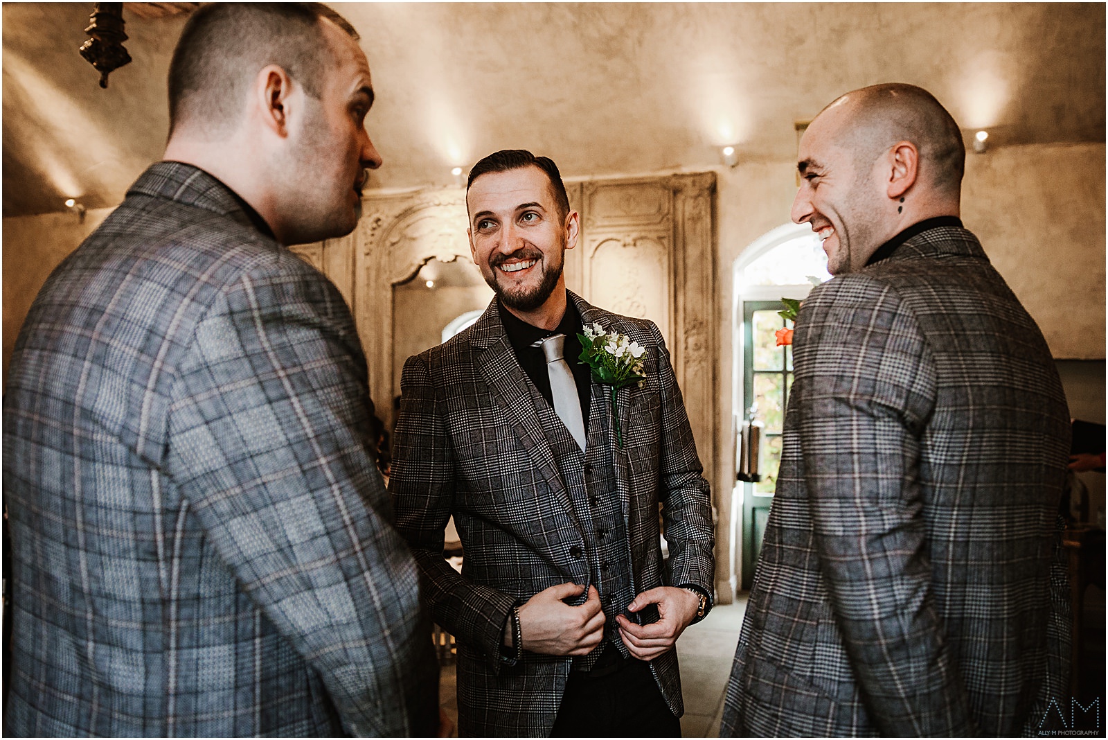 Groom with his best men