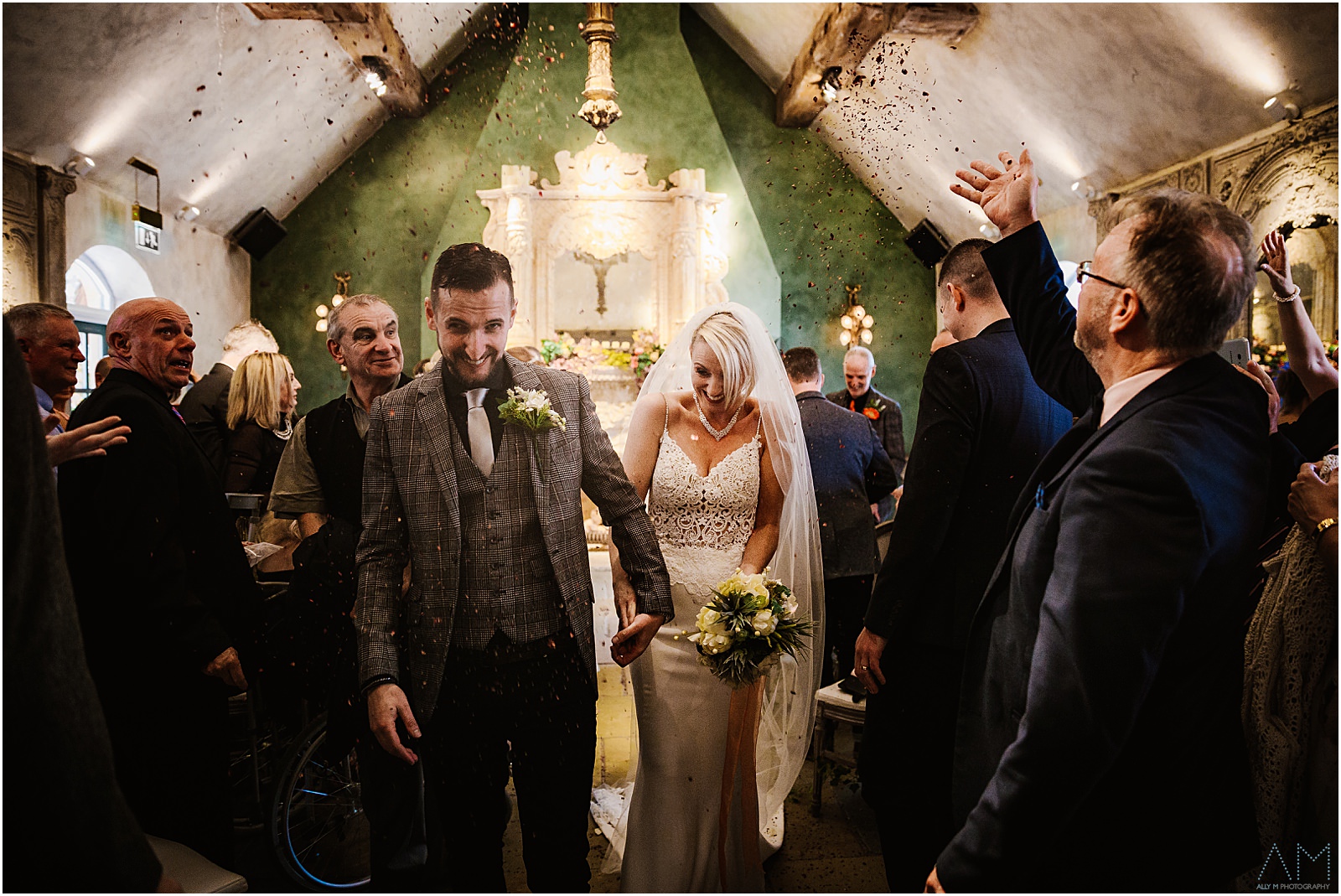 Confetti at Le Petit Chateau