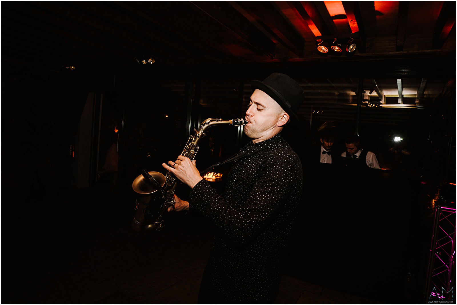 Saxaphone player