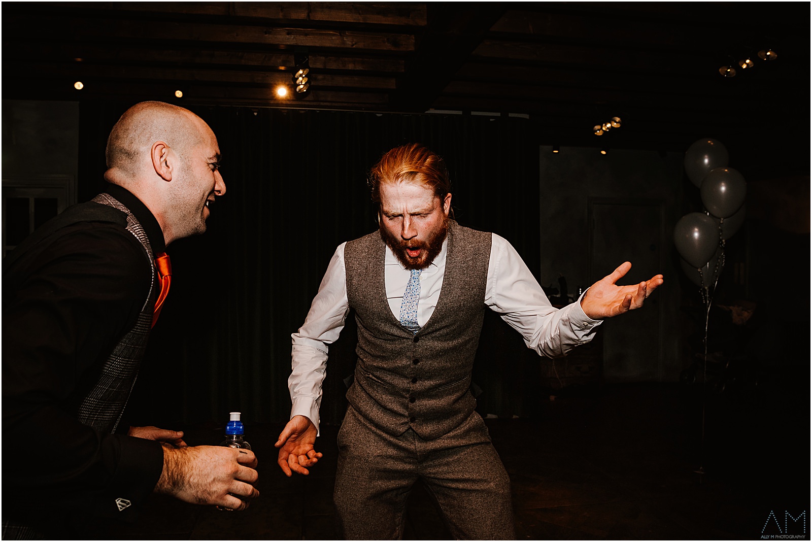 Lads dancing