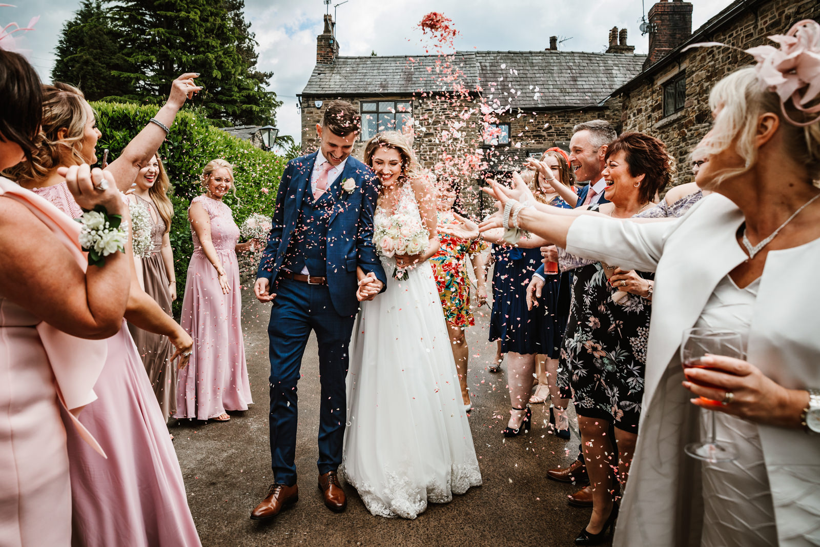 Confetti at Hyde Bank Farm