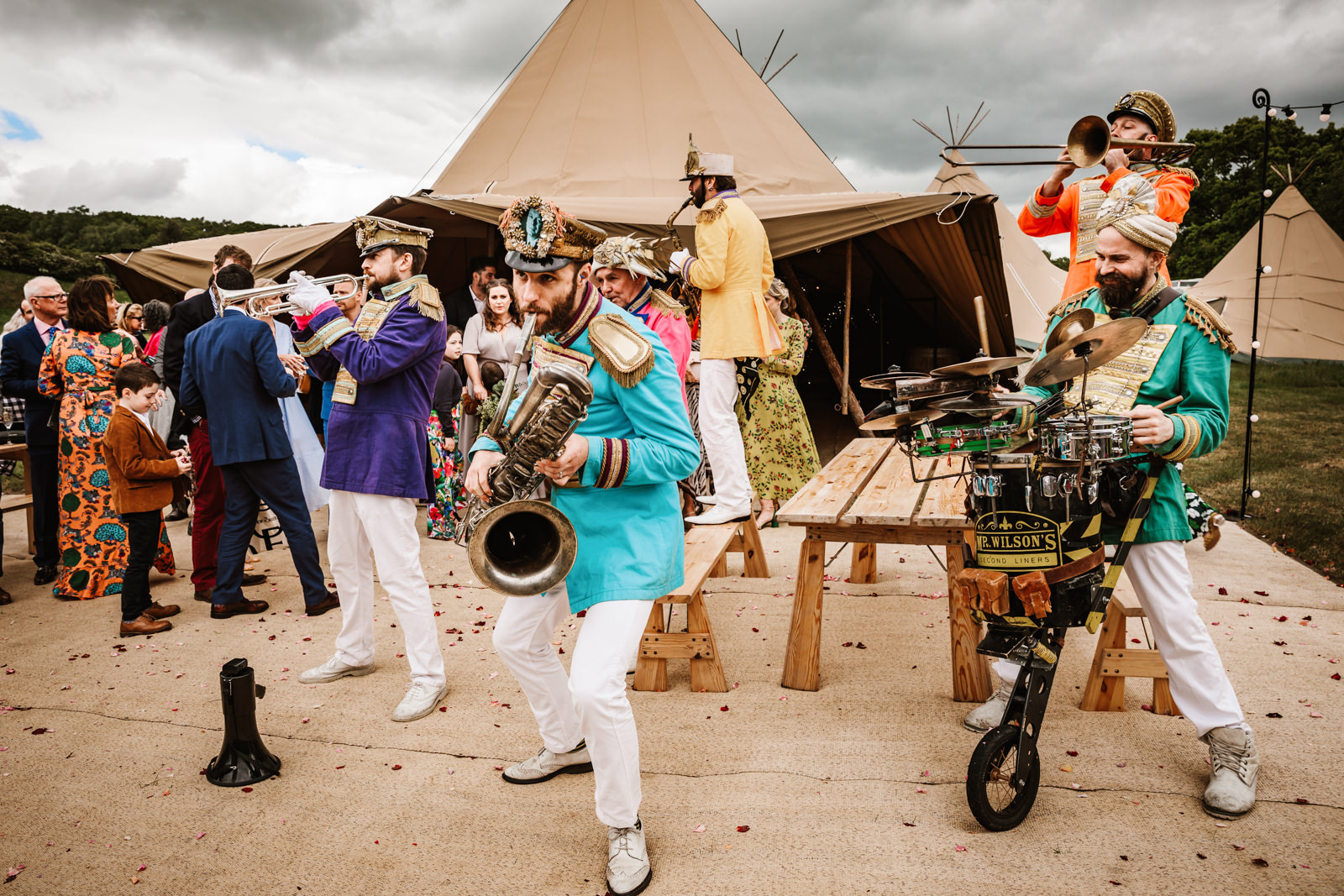 Mr Wilson's second liners wedding