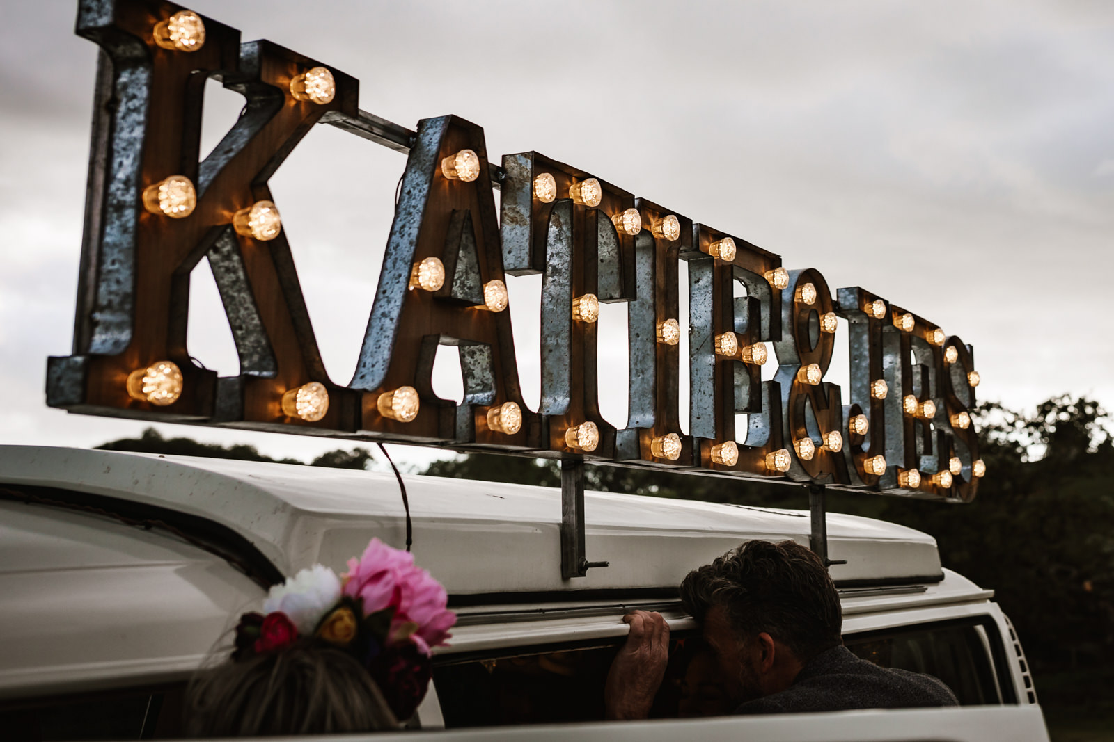 Camper van photo booth