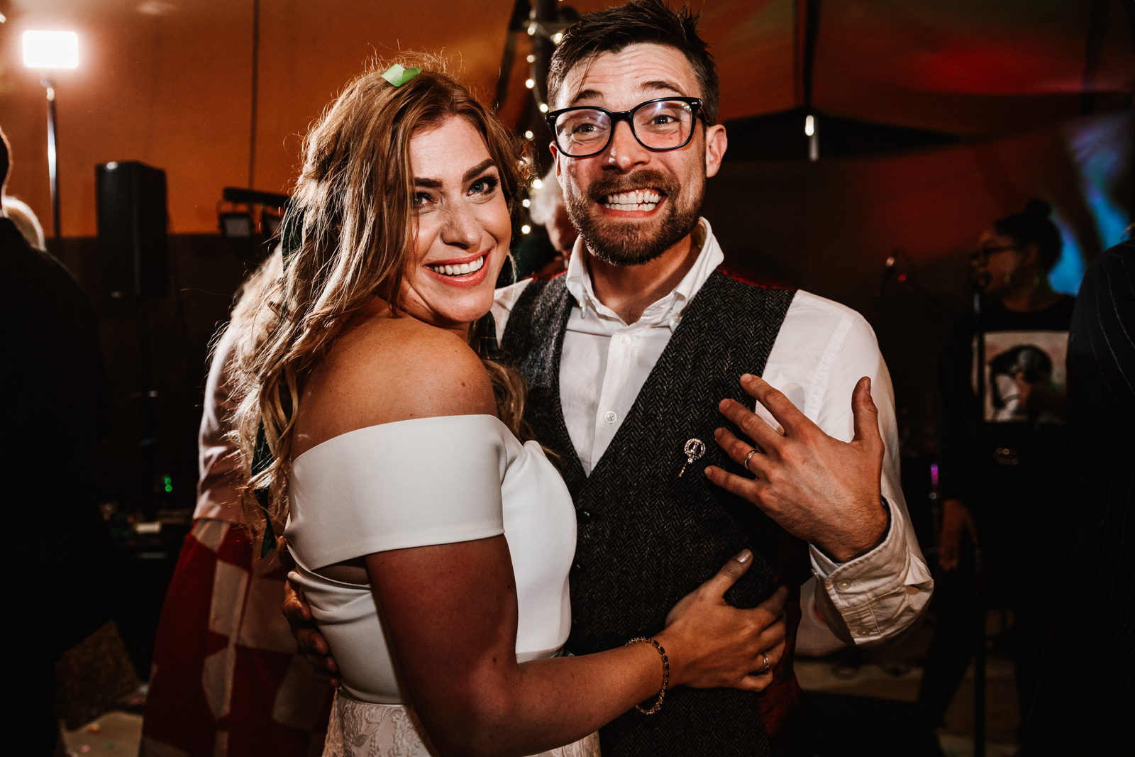 First dance at Hidden River cabins