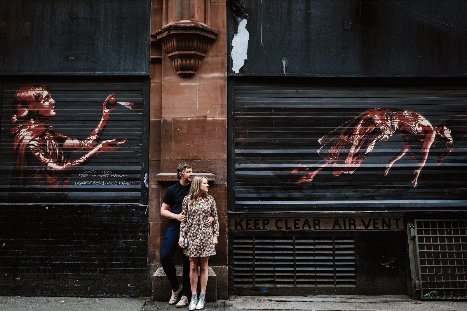 Couple shoot in Manchester