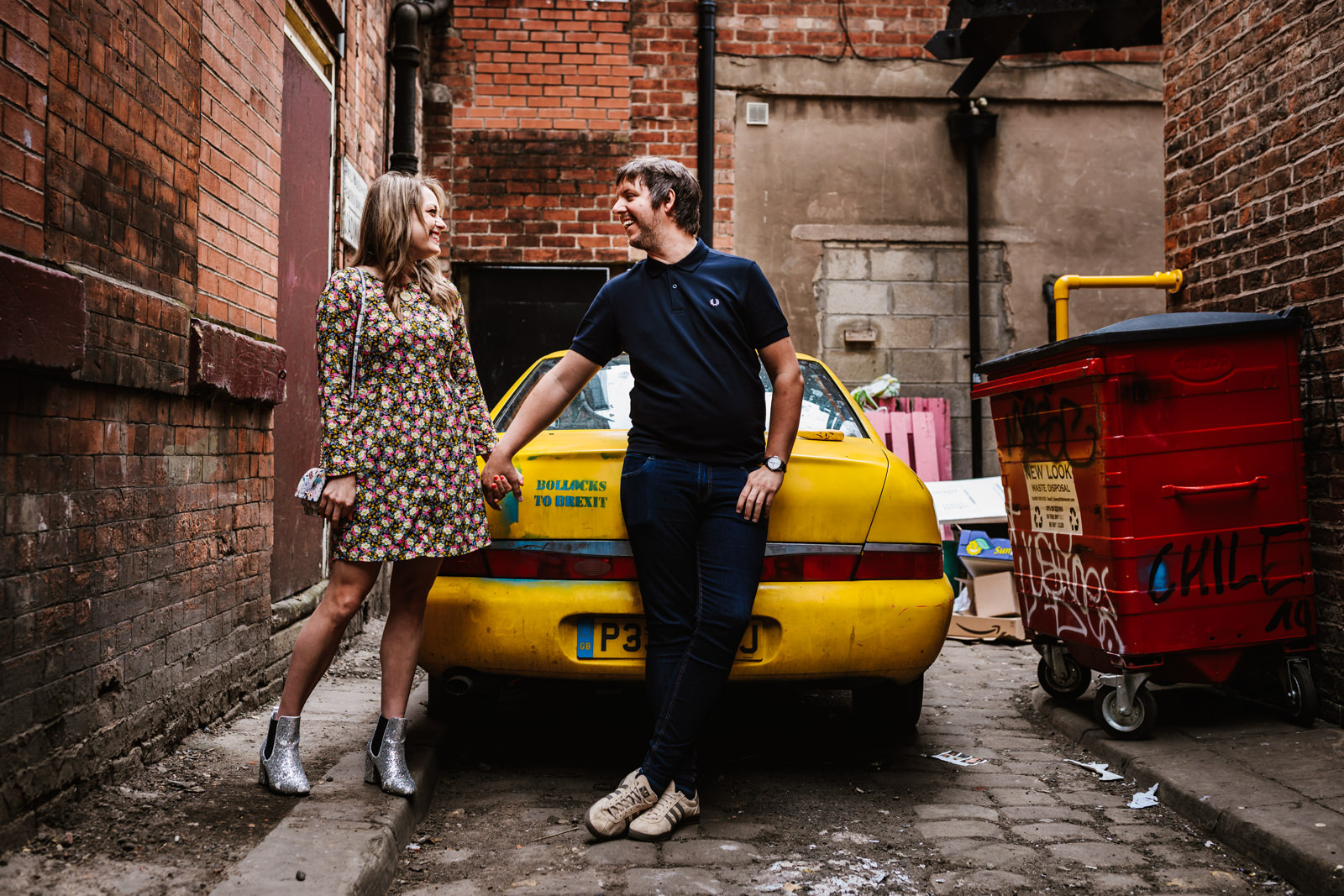 Northern quarter engagement session