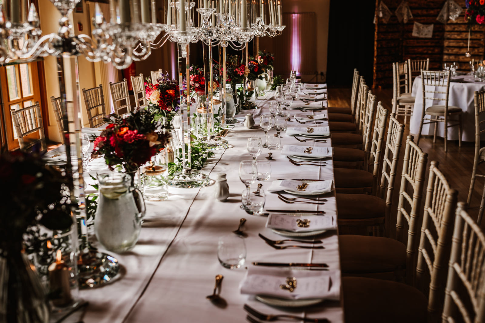 Table setting Bolton school