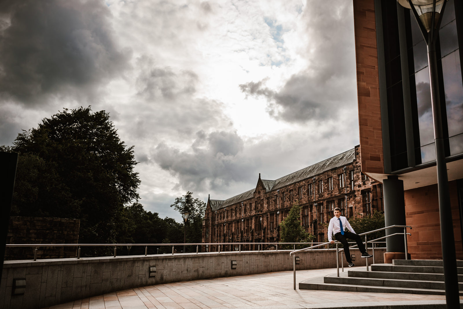 Big skies at Bolton school