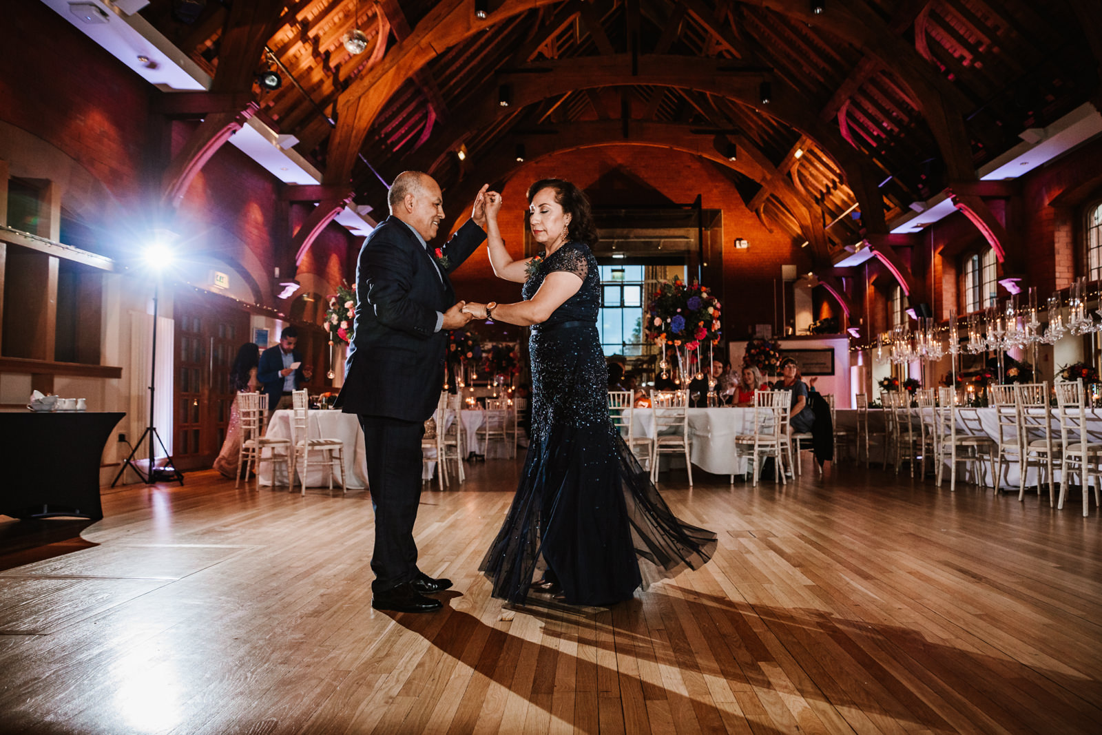 Mum and dad dance