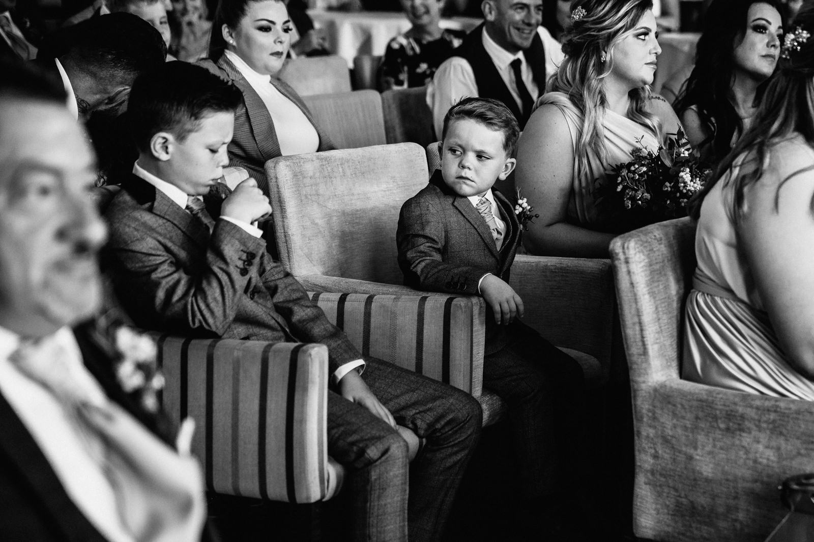 Lakeside Wedding At The Belsfield Hotel 20 Page boys