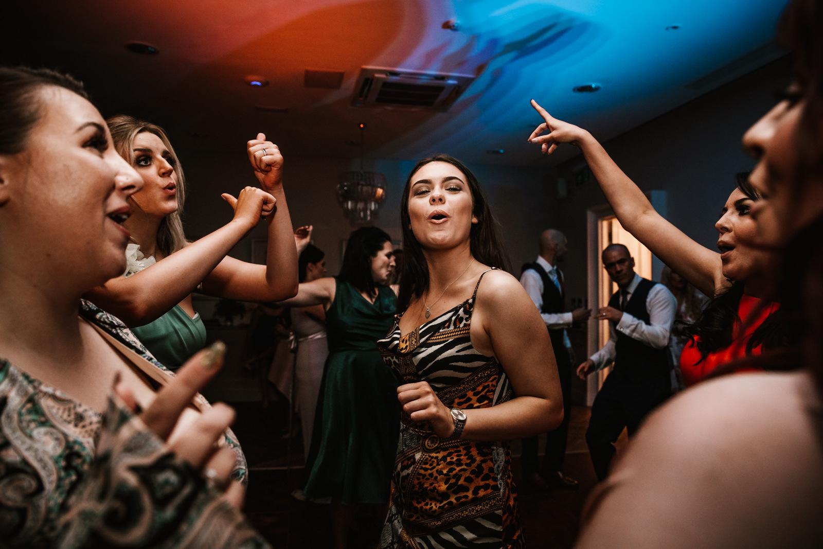 Lakeside Wedding At The Belsfield Hotel 52 Party time at the Belsfield Hotel