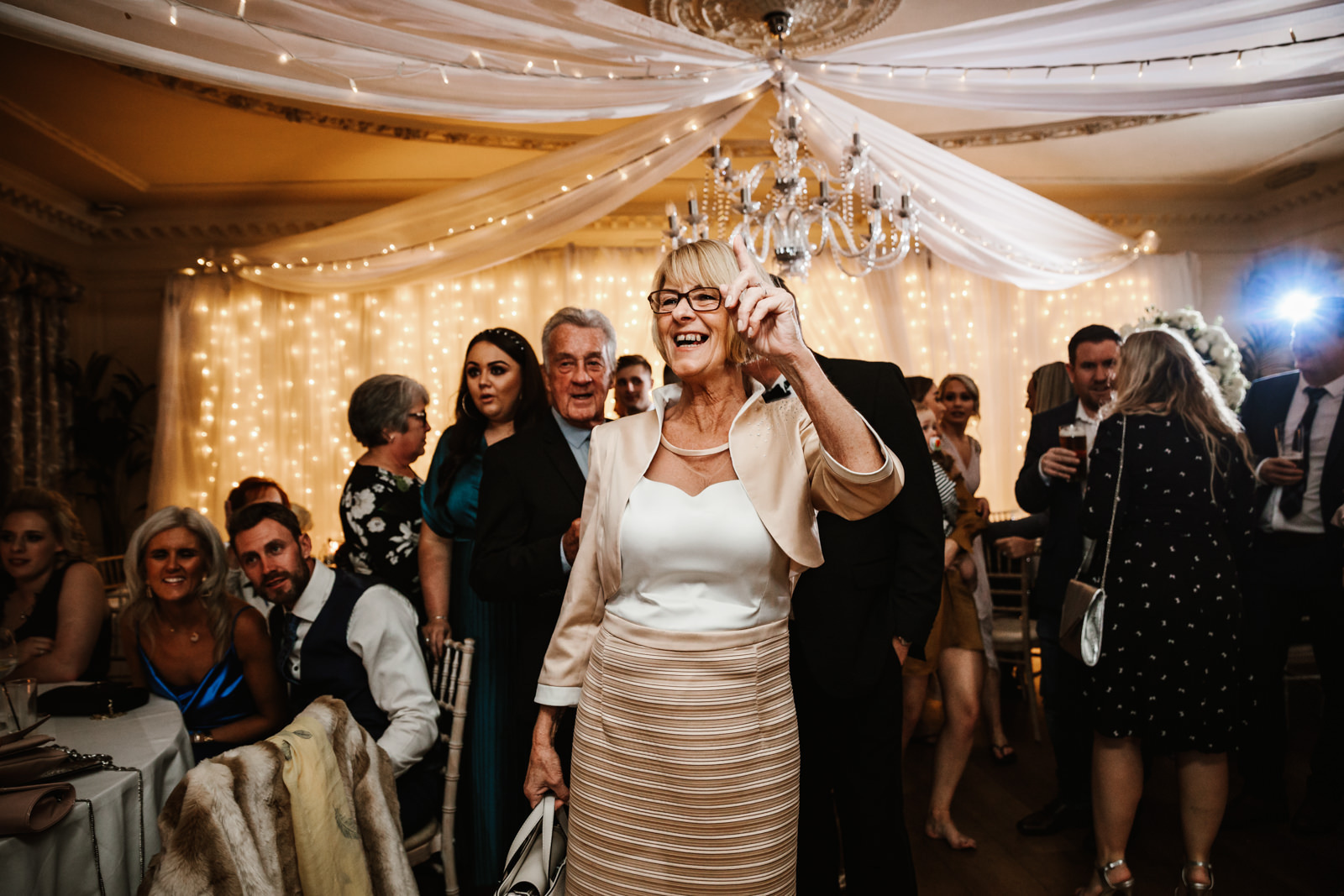Mother of the bride dancing