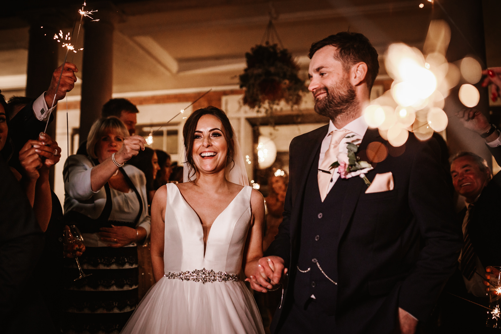 Sparklers at Eaves Hall