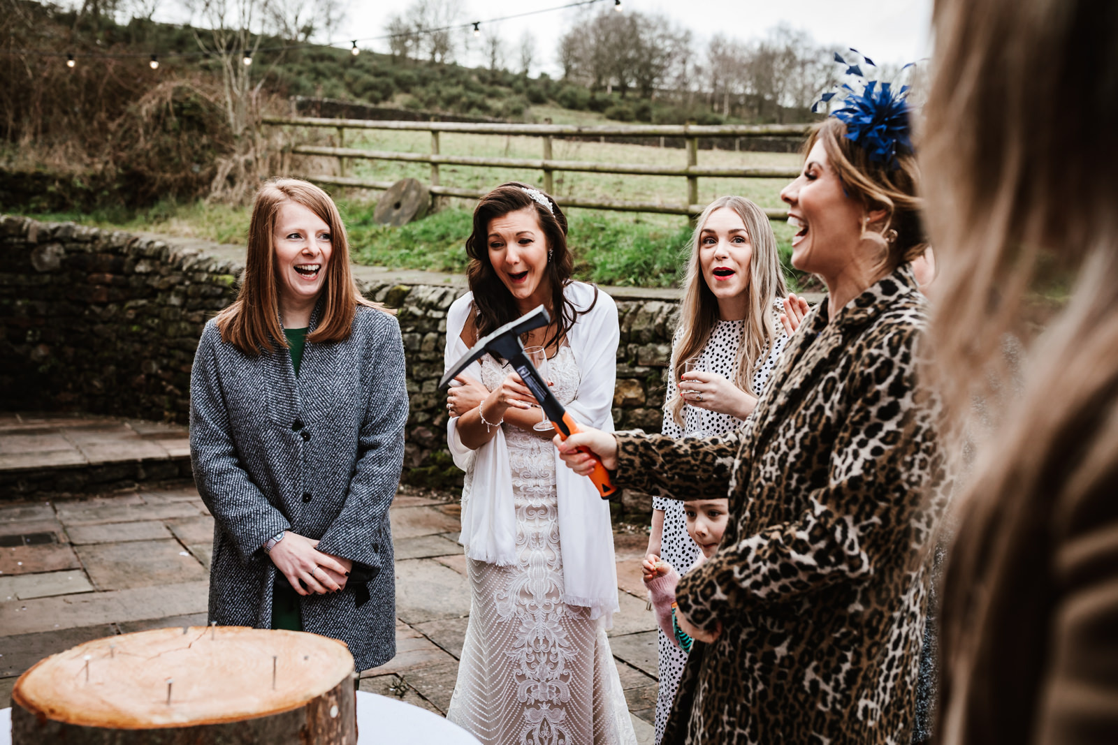 Alpine Themed Wedding The Ashes Barns 20