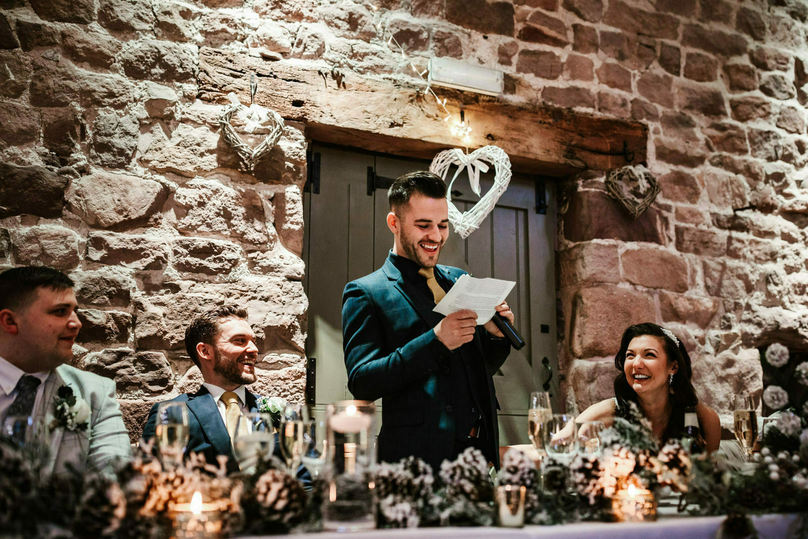 Alpine Themed Wedding The Ashes Barns 27