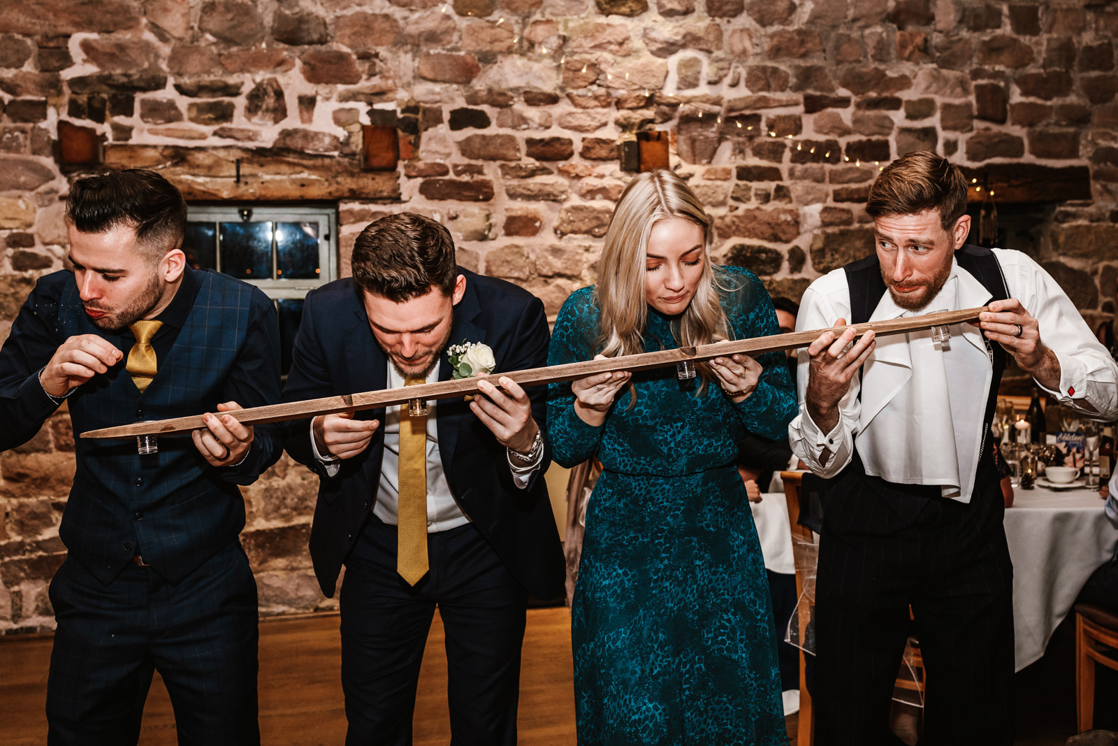 Alpine Themed Wedding The Ashes Barns 31