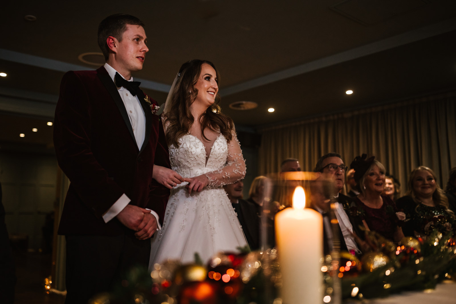 Winter wedding at King street townhouse