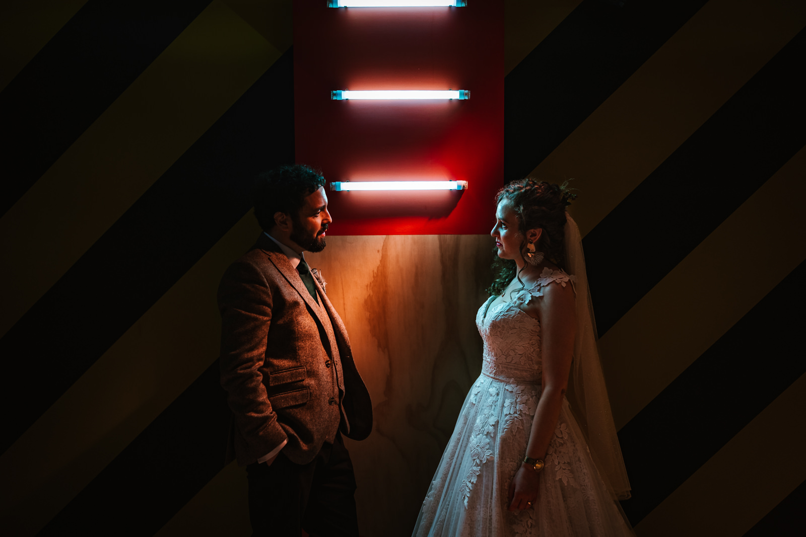 science and industry wedding