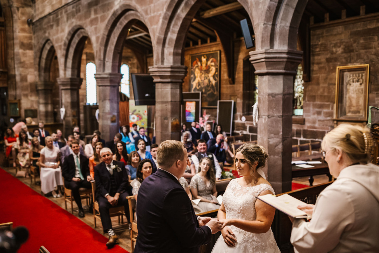 Church wedding cheshire