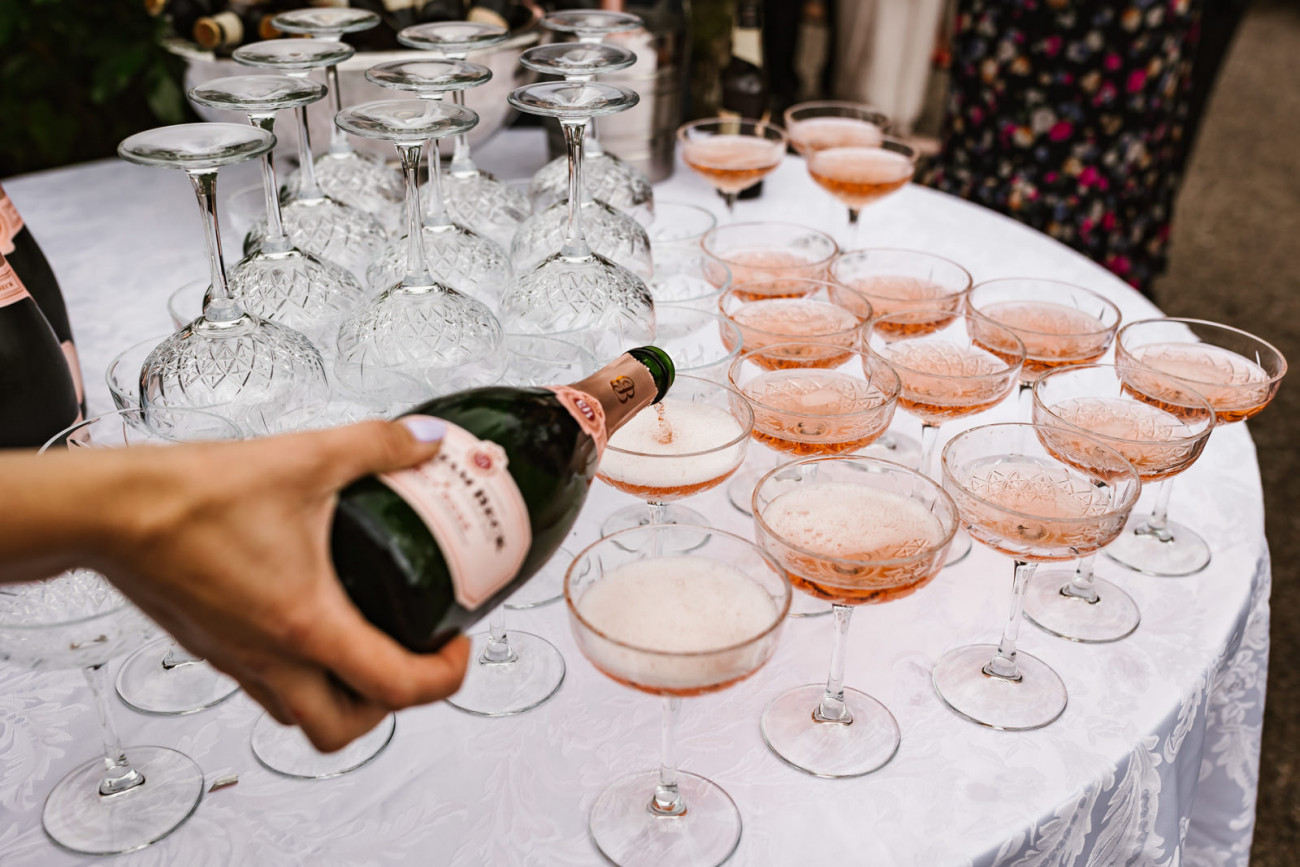 Champagne at The Holford Estate