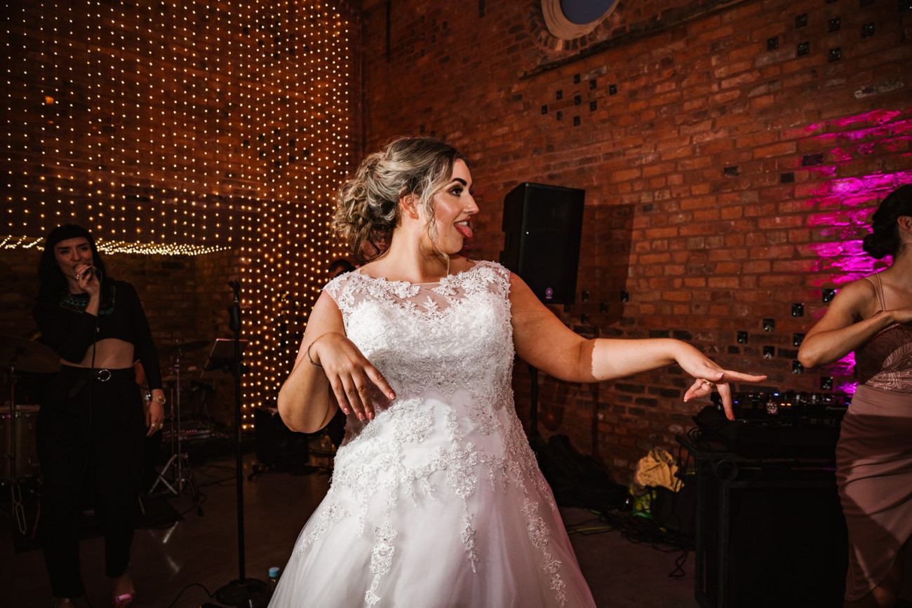 Bride on the dance floor