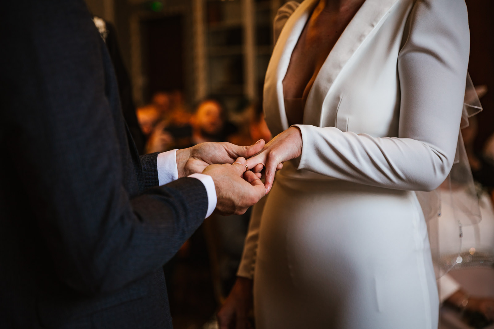 Exchanging wedding rings