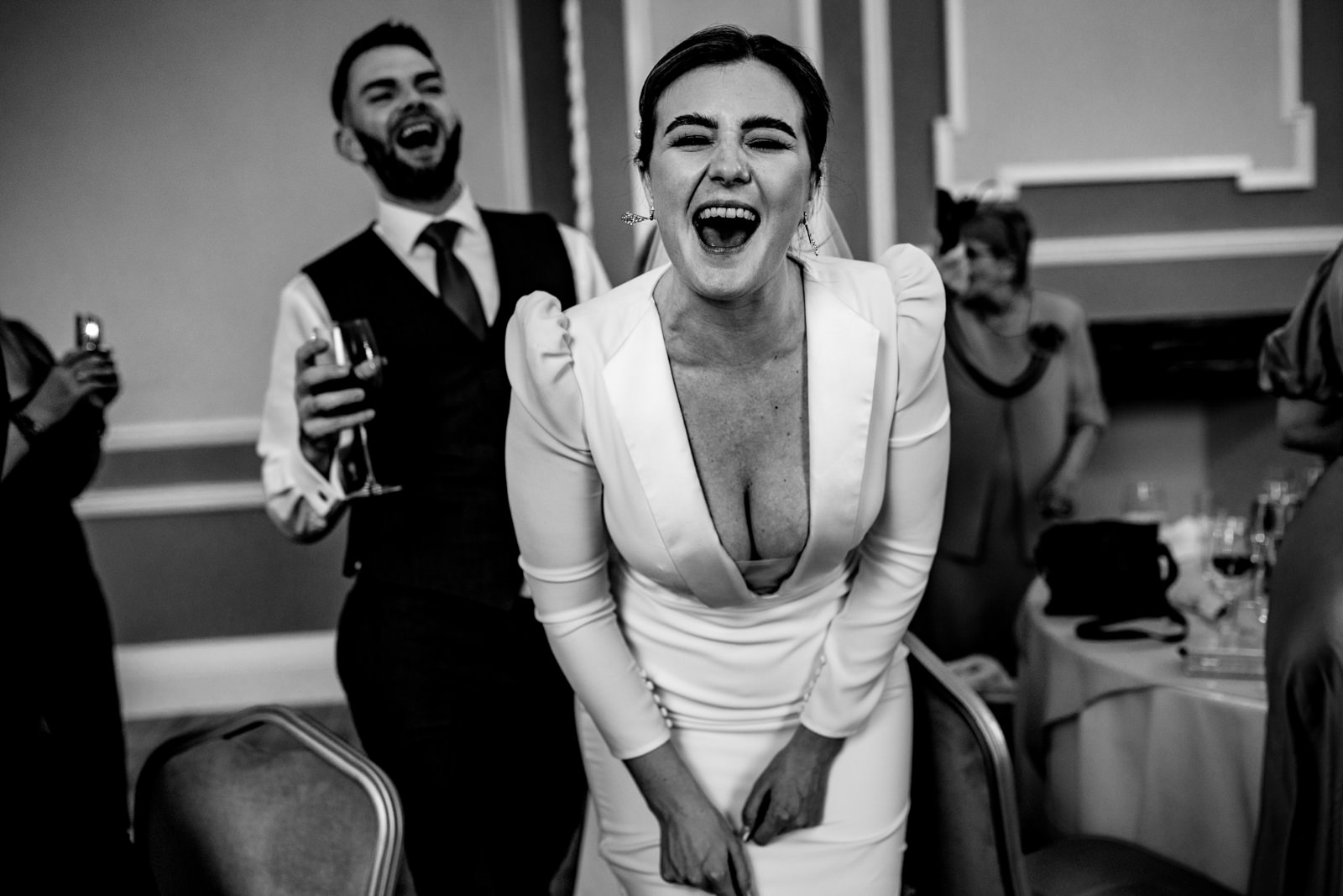 Cool bride at manchester Hall