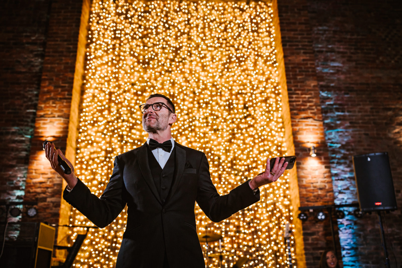 Groom speech at The Barn at Morleys Hall