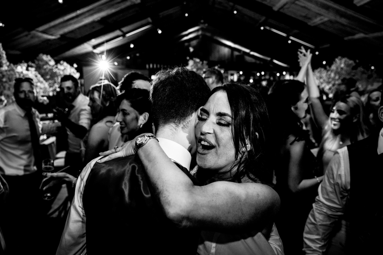 First dance at Owen House wedding barn