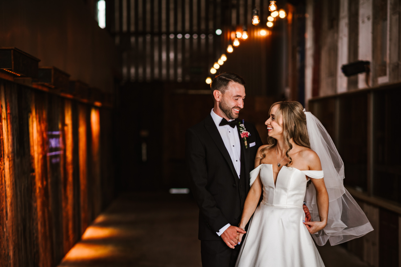 Bride and groom portraits 