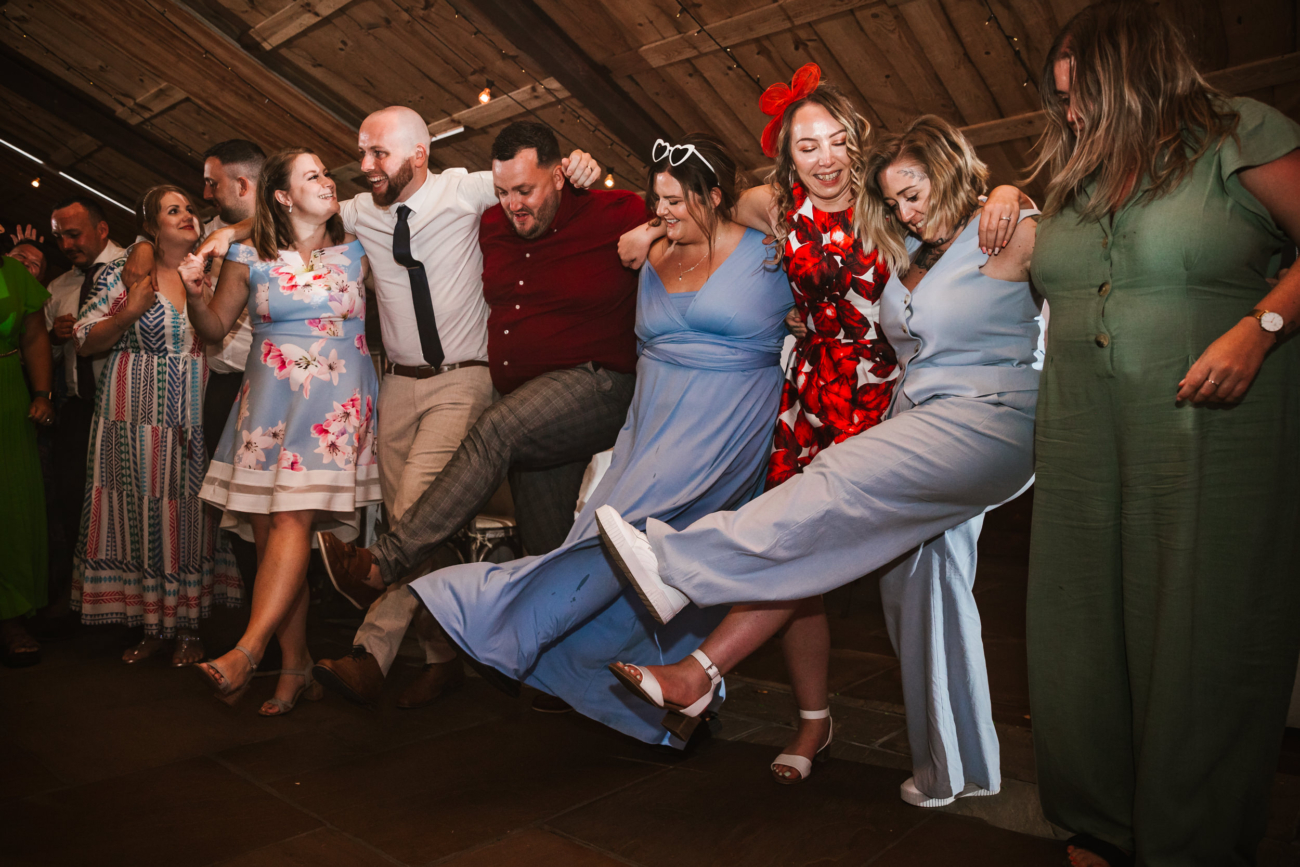 dance floor at Owen House Cheshire