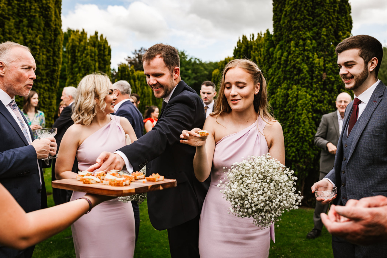 wedding drinks reception