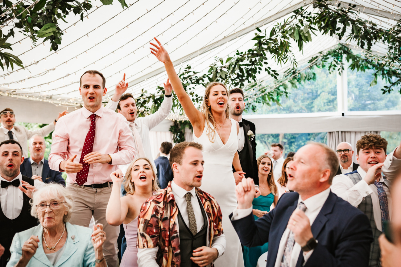 Wedding fun in cheshire