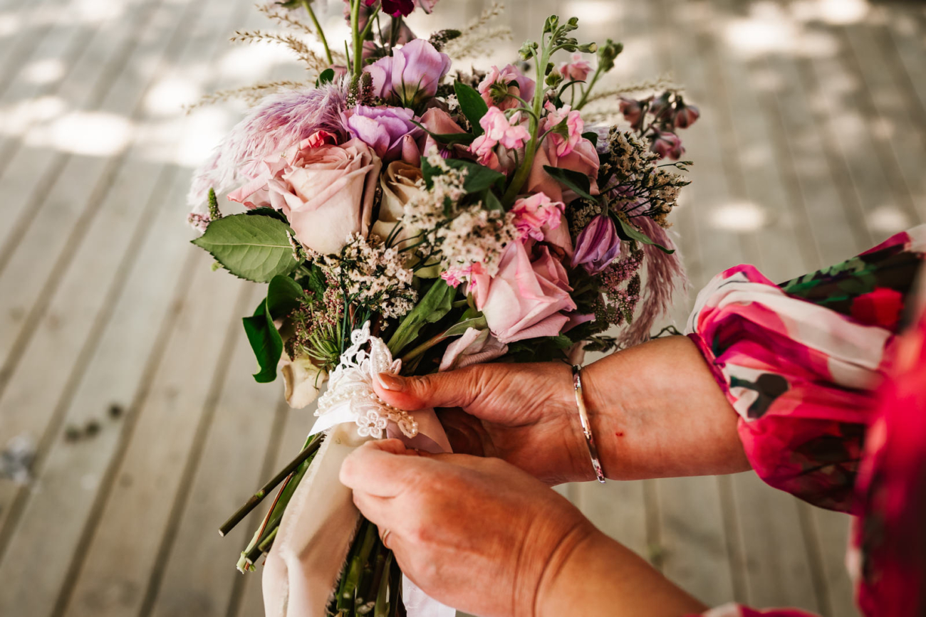 Rylands Farmhouse Wedding 6 Wedding flowers