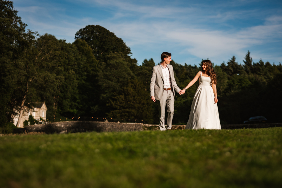 Summer wedding at Gisburne Park
