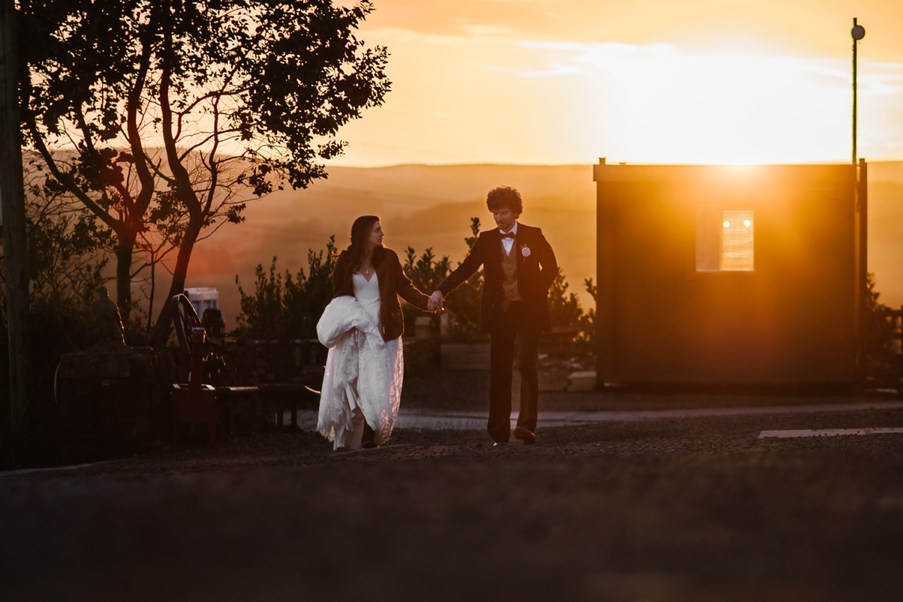 sunset at wellbeing farm