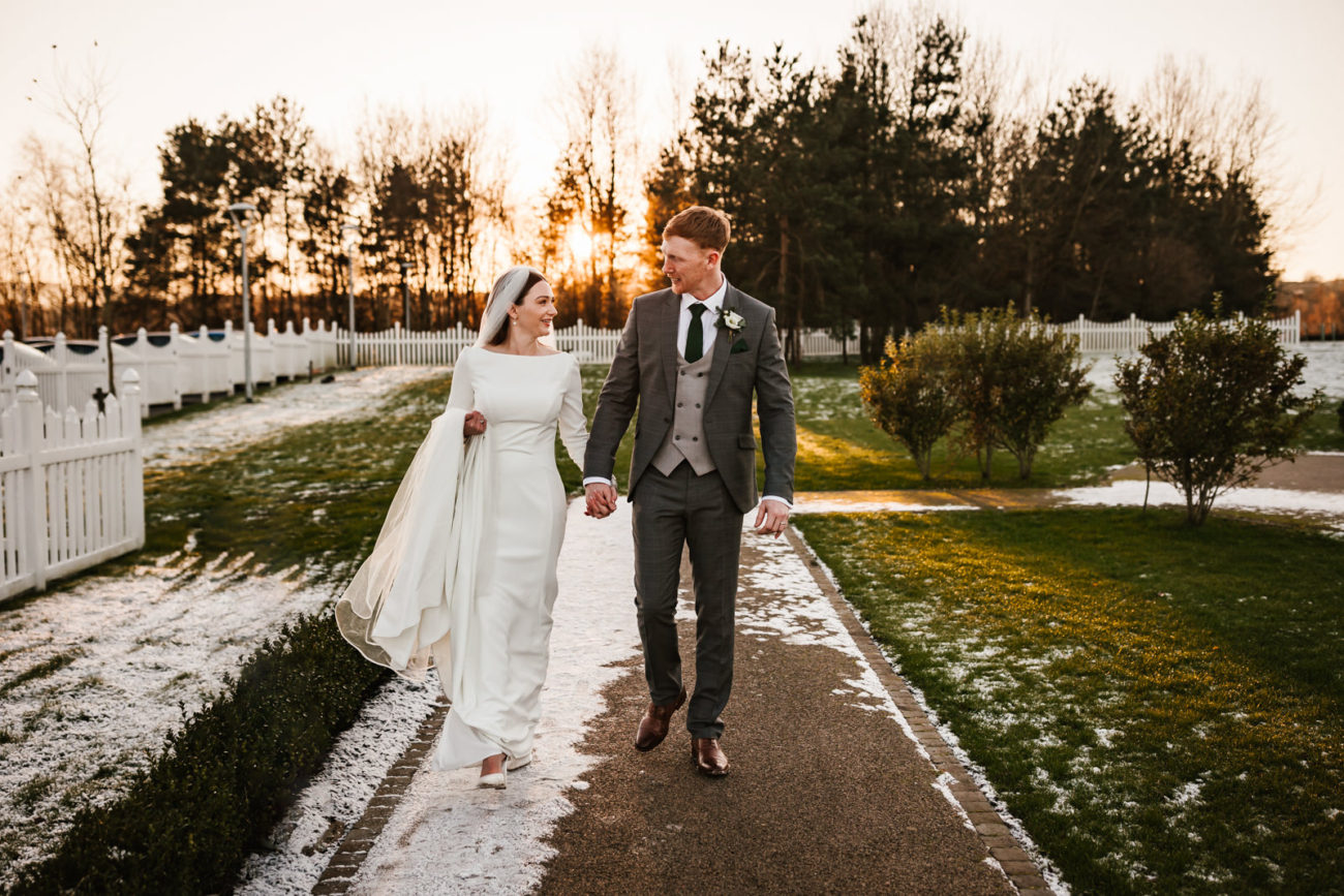 Winter wedding at Crow Wood Hotel