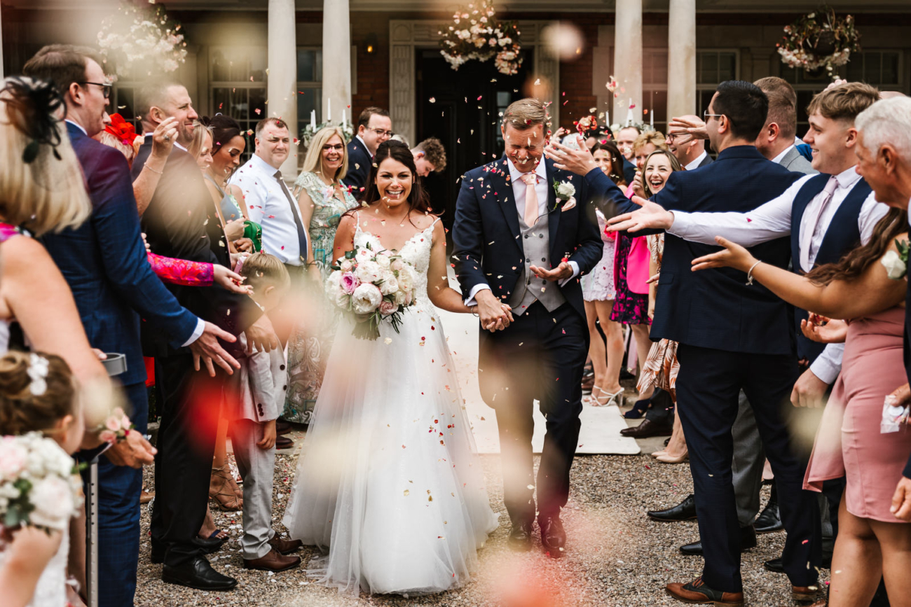 Confetti at eaves Hall
