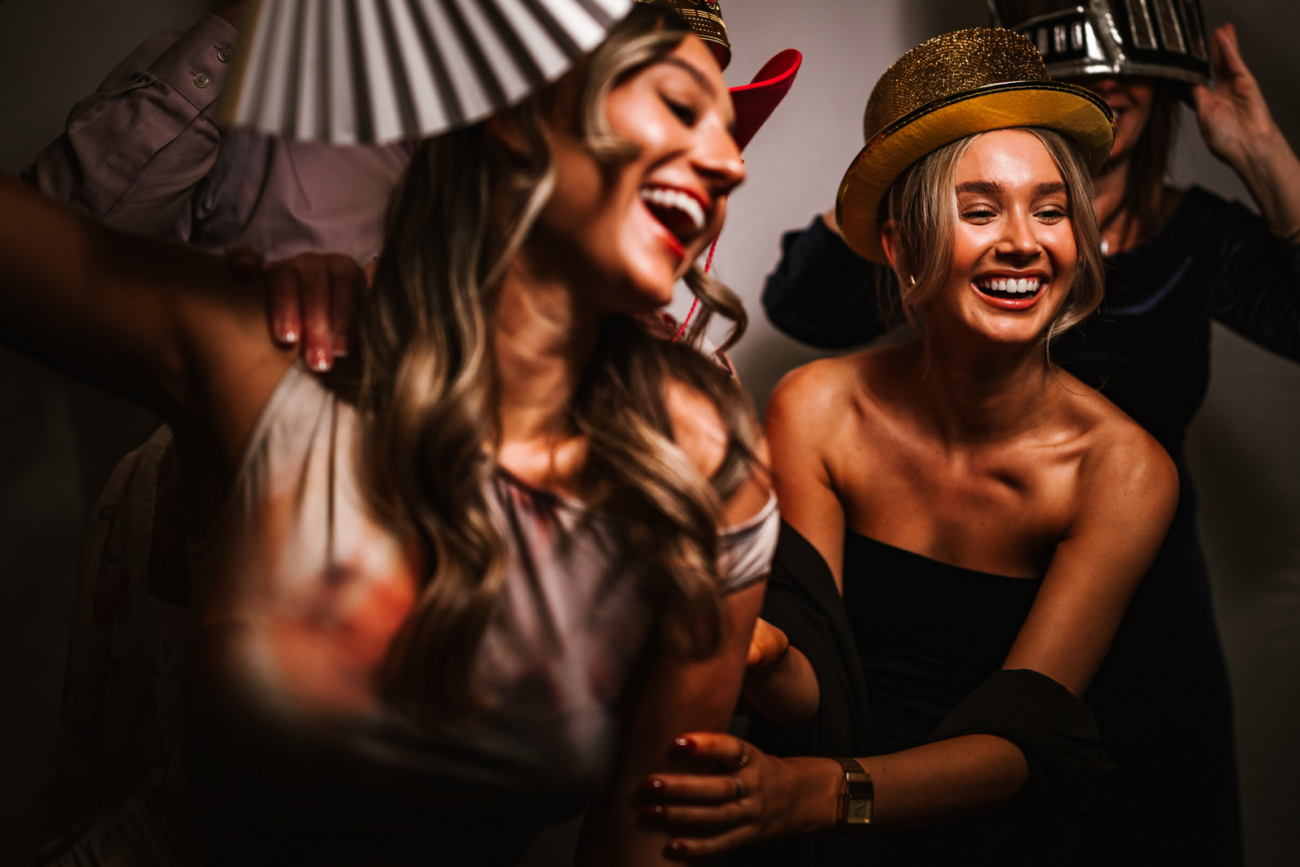 Photo booth at eaves hall