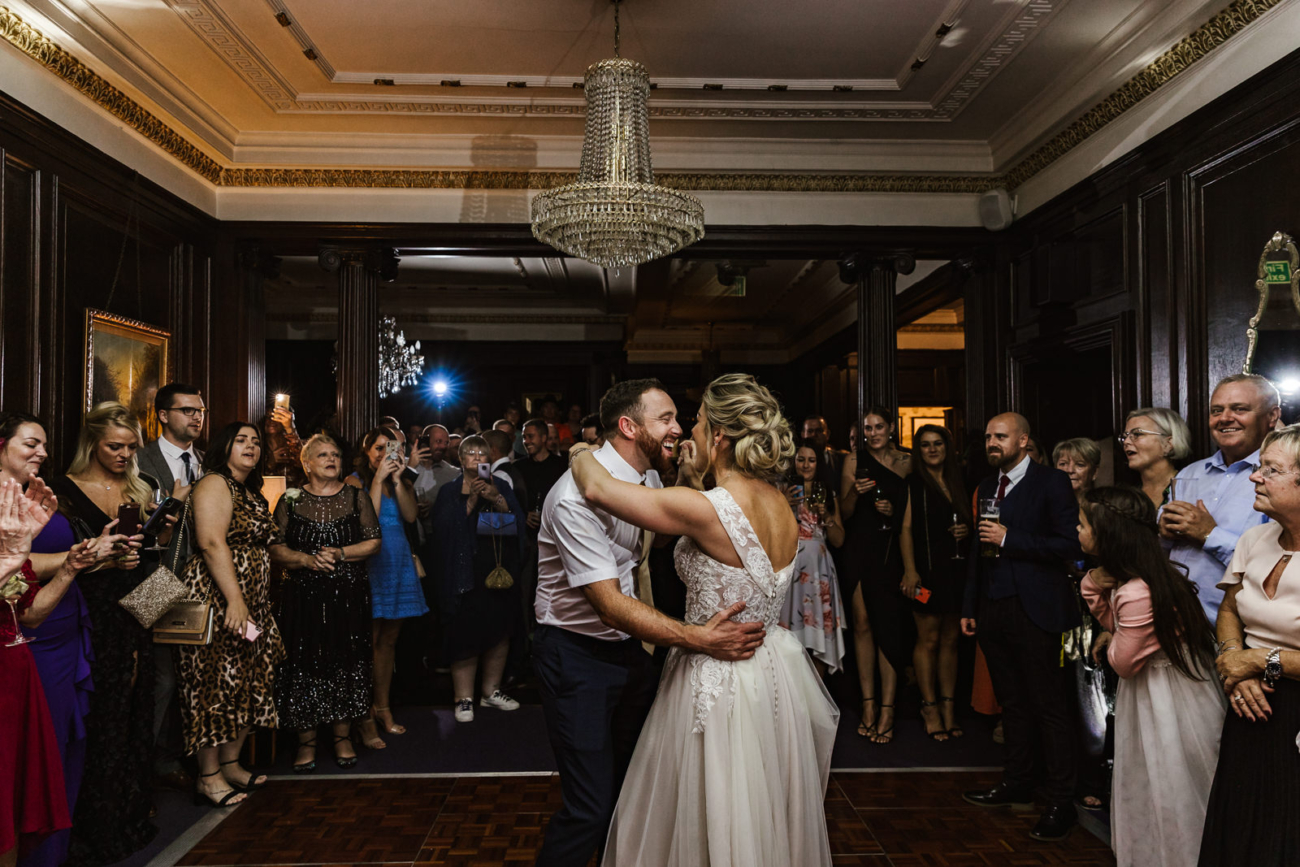 First dance at Eaves Hall