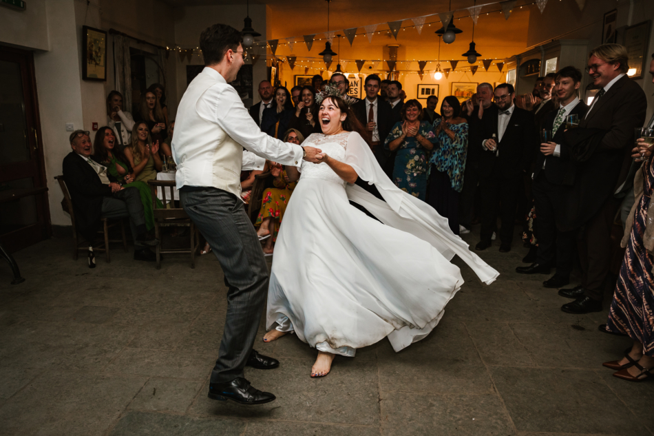 Unposed wedding photography